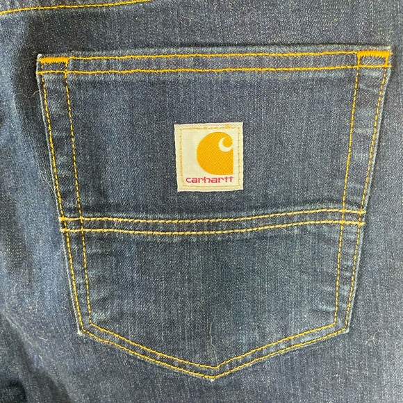 Carhartt Mens Full Swing Straight Tapered Jean 34X34 - Picture 5 of 11